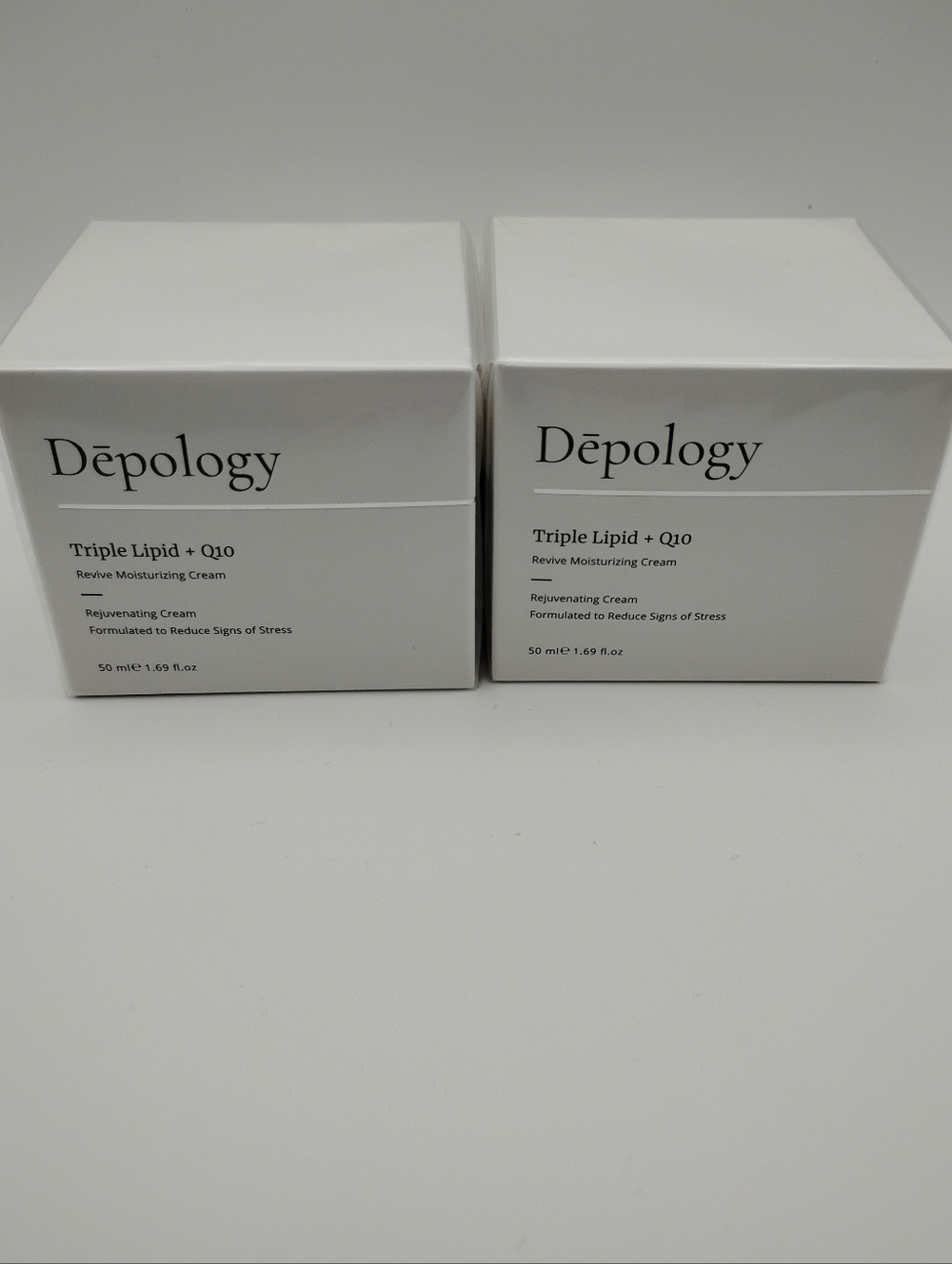 Dēpology Triple Lipid + Q10 Revive Moisturizing Cream - White - Picture 2 of 4